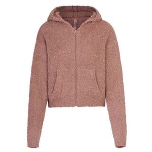 SKIMS Cozy Knit Zip Up Hoodie